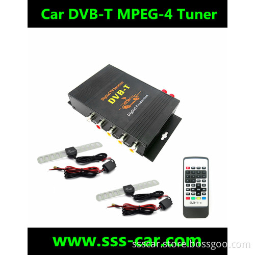 Top Quality Car DVB-T Receiver Tuner with 250km/H Freeview TV (M-618)